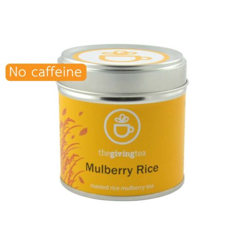 Mulberry Rice blended herbal tea small tin
